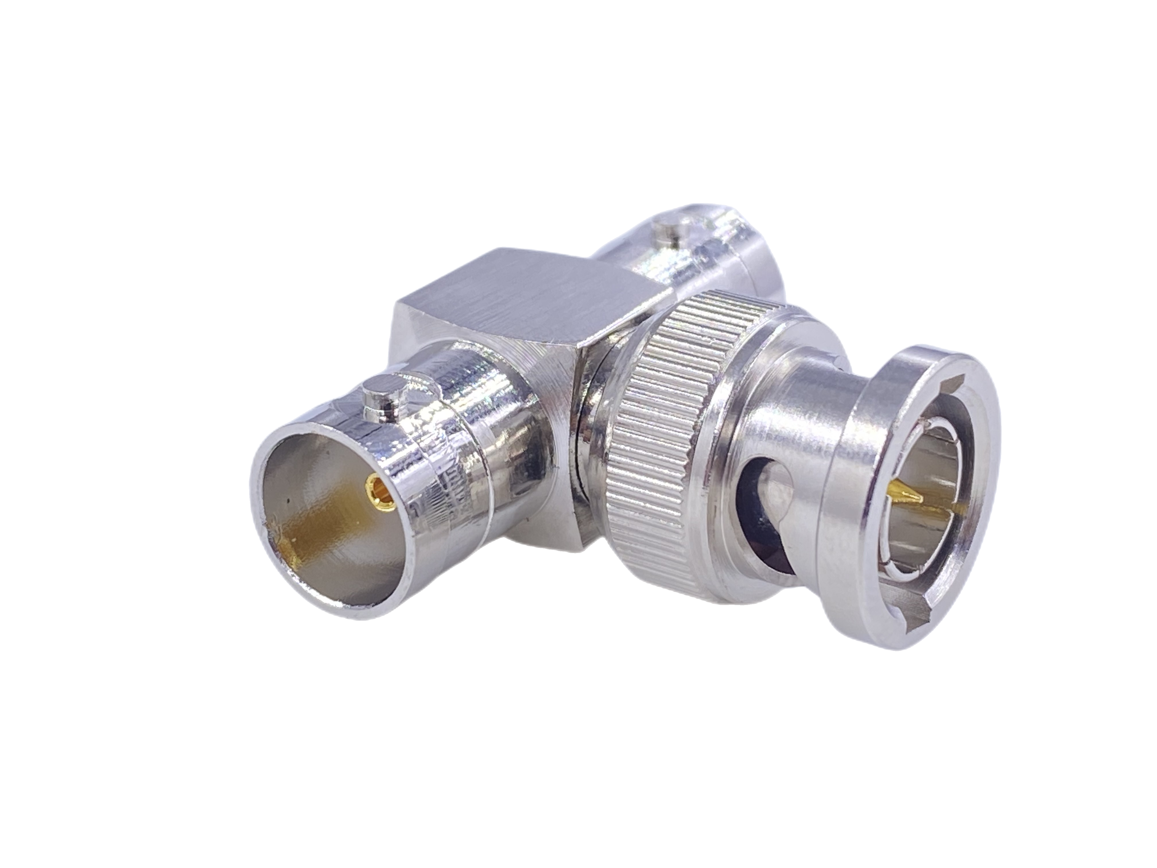 75欧姆BNC母头转公头转母头射频转接器